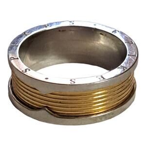 stainless steel two tone ring size 11‎